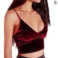 thumbnail image 1 of Chaleco de felpa para mujer Deep V Transpirable Sexy Apriete Chaqueta Noticed AP001214-01B, 1 of 7