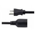 thumbnail image 4 of StarTech.com 1 Pieds (30cm) Rallonge Robuste, NEMA L5-20R vers NEMA 5-20P Rallonge, 20A 125V, 12AWG, Câble d'Alimentation Lourd - Câble d'Alimentation - NEMA L5-20R (R) Verrouillage vers NEMA 5-20P (P) Verrouillage - AC 125 V - 20 A - 1 Pieds - Moulé - Noir, 4 of 7