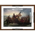 thumbnail image 5 of Art.com Washington Crossing the Delaware Art Print by Emanuel Leutze, Brown Frame Wall Art, 23" x 17", 5 of 5