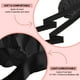 thumbnail image 5 of Gorro de seda Golden Star Beauty 100% seda Morera negro, 5 of 6