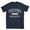 Navy, variant on Kosciusko Mississippi Classic Established Men's Cotton T-Shirt