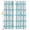 Blue, variant on Sage Green Buffalo Plaid Blackout Curtains for Bedroom/Living Room, Pinch Pleated Black Out Curtains, Farmhouse Check Stripes Geometric Room Darkening Window Drapes with Hooks 2 Panels, 39"x70"