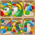 thumbnail image 6 of Yippzo Track Fusion Train, with 3D Infinity Routes, Flexible Click Rail Tracks, Mix-and-Match Cubes, DIY Race Tracks Building Kit with Moving Trains, 6 of 7