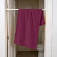 thumbnail image 5 of Microfiber Bath Hand Towels, Cosmug Soft Absorbent Towels, Daily Use Quick Dry Towels, for Bathroom Shower, Gym Workout and Travel Carry, 35 x 75 CM, Wine, 5 of 5