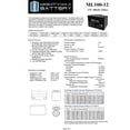 thumbnail image 6 of 12V 100Ah SLA Replacement Battery Compatible with PowerSonic PS-121000UH - 2 Pack, 6 of 7