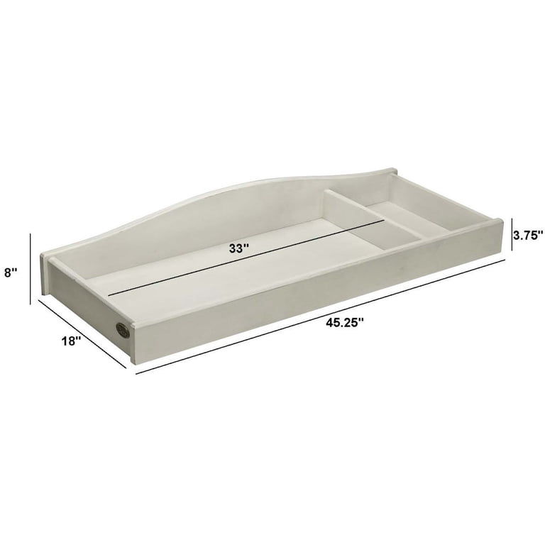 changing table topper for dresser Portable Baby Changing Table, Foldable Changing Table Dresser Changing Station for Infant, Waterproof Diaper Changing Table Pad Topper (Beige)