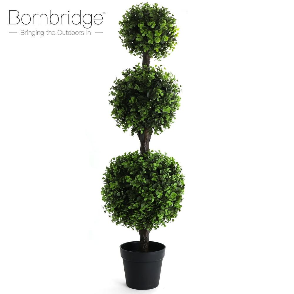 Bornbridge Artificial Boxwood Topiary Ball Tree 4' Boxwood Ball Tree