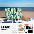 thumbnail image 5 of Balery Cactus 1 Beach Travel Bag - Water-Resistant, Large Capacity Lightweight Tote with 7 Pockets for Women and Men - Perfect for Beach, Pool, Gym, and Travel, 5 of 7