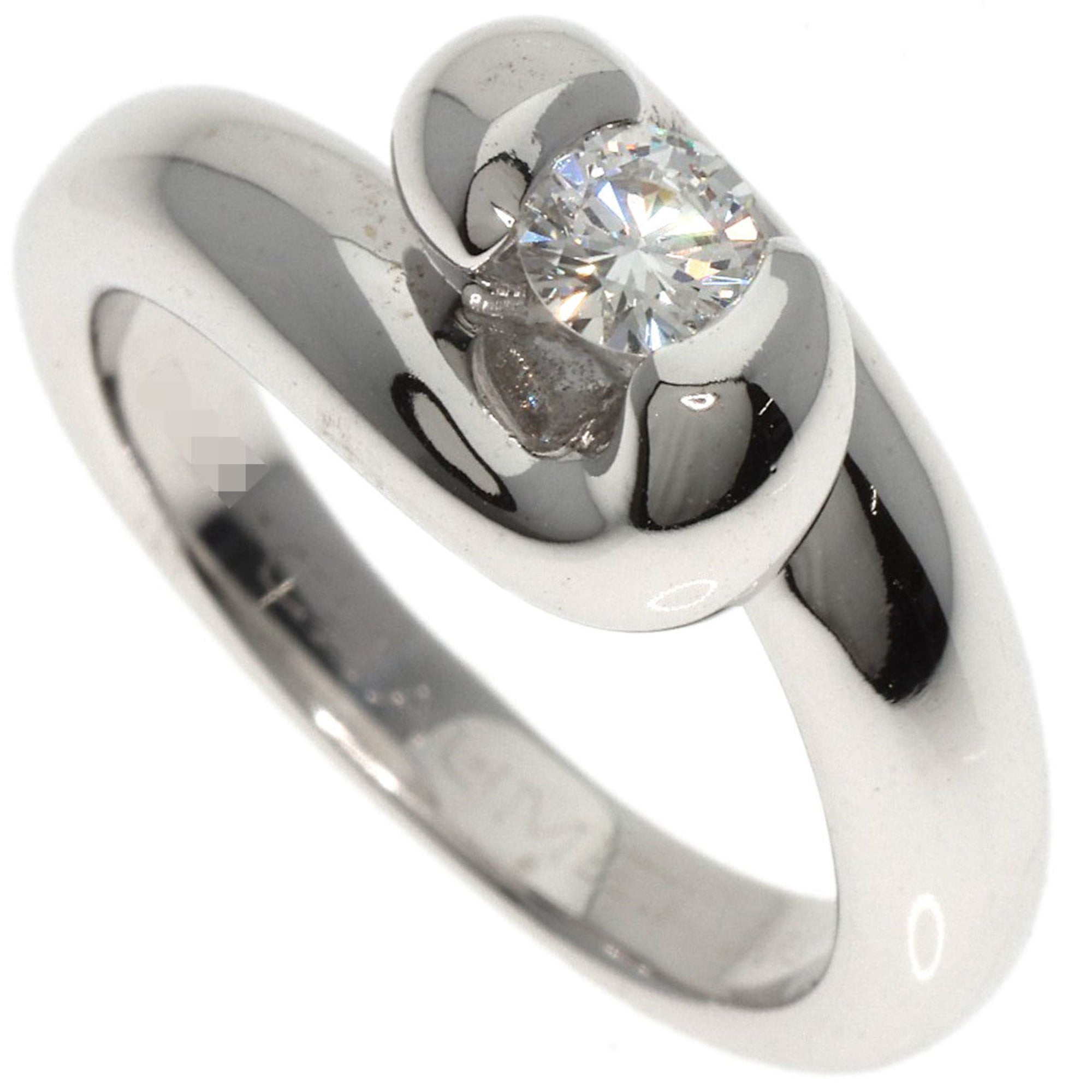 Pre-Owned Chaumet Turban Diamond Ring in 18K White Gold for Women (Good)