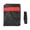 Black and Red, variant on GONCON Electric Scooter Storage Bag, Water Proof Nylon Folding Scooter Carrying Bag for M365 (All Black), Fits 27x24x4 Inches Foldable Electric Scooter Accessories, Durable Scooter Carry Bag