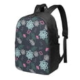 thumbnail image 1 of YFYANG 17" Laptop Backpack, Flower Graffiti Art Fashion Travel Work Backpack with USB and Headphone Cable Interface for Men and Women, 1 of 8