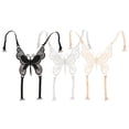 thumbnail image 3 of Correa de encaje de mariposa Baoblaze para vestido sin espalda Negro, 3 of 8