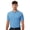 Carolina-Blue, variant on Men's Pique Polo Collar T-Shirt, 65/35 Polyester/Cotton Short Sleeve Solid Tee (Rust, 5XL)