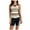 Khaki, variant on Tbopshirt Swimsuit for Women,Womens Swimsuits,Women's Printed V- Neck Sleeveless Keep Pants Tight Swimsuit,Bathing Suit