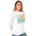 thumbnail image 3 of Vintage Smurfette Love is Smurf Women's Long Sleeve T Shirt Brisco Brands M, 3 of 6
