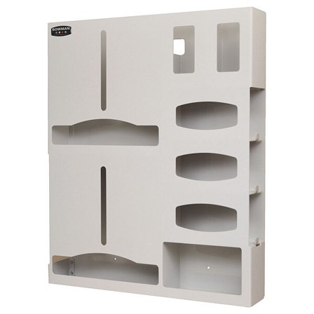 Bowman Dispensers System Organizer,Brown,25 1/8" W PS015-0212