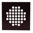 thumbnail image 3 of Westbrass D206-SQG-12 4-1/4" Square Grate Shower Drain Cover, Oil Rubbed Bronze, 3 of 5