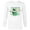 White, variant on Disney Mickey’s Pot o’ Gold St Patrick’s Day Retro - Long Sleeve T-Shirt for Men - Customized-White