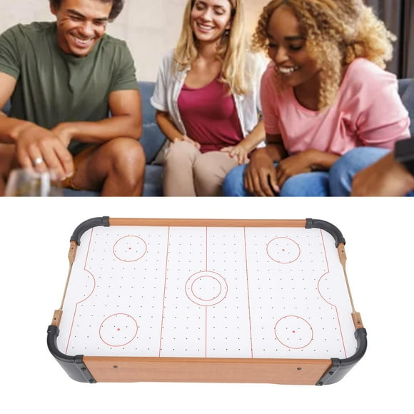 Table Top Air Hockey Game, Portable Air Hockey Table for Indoor Play