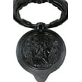 thumbnail image 6 of Hand Forged Cast Iron Black Royal Venetian Lion Head Decorative Door Knocker, 6 of 8
