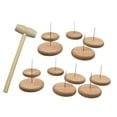 thumbnail image 1 of 12 soportes para muñecas de ganchillo, soportes para muñecas de punto, soportes decorativos para exhibiciones en el hogar, sólidos Base de 55 cm, 1 of 9