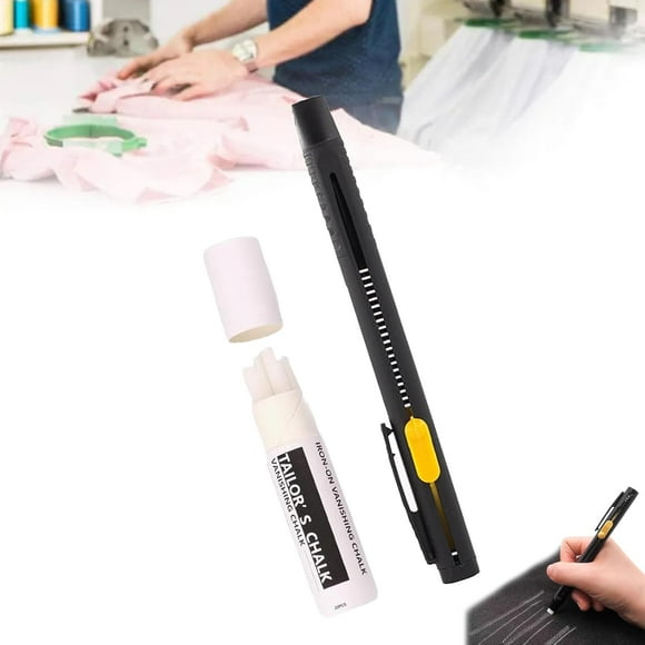 2025 New Heat Erasable Fabric Marker for Sewing, Embroidery, Quilting, Fabric Markers for Handmade Diy Crafts, Suitable for Most Fabrics(1 Pen + 20 Refills)