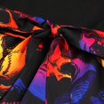 thumbnail image 3 of Robe Formelle pour Femmes Manches Longues Col Rond Robe Élégante Imprimé Halloween Automne Hiver Robe de Soirée, 3 of 6