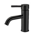 thumbnail image 1 of Llave Monomando baño Lavabo Ovalin Rubinett  Laton Solido Negro Mate 18 Cm, 1 of 2