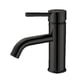 thumbnail image 1 of Llave Monomando baño Lavabo Ovalin Rubinett  Laton Solido Negro Mate 18 Cm, 1 of 2