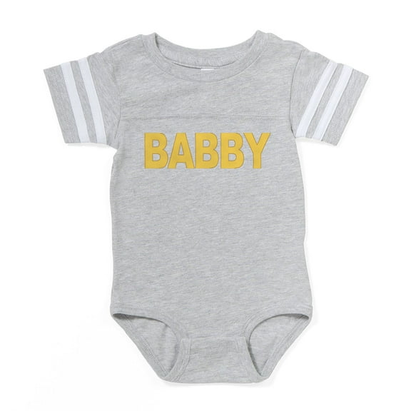CafePress - BABBY_BU - Cute Infant Baby Football Bodysuit