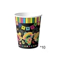 thumbnail image 2 of Danhjin Carnival Dinnerware Sets, Plates Cups Napkins Tablecloth Cutlery for Theme Party Decorations, 2 of 6