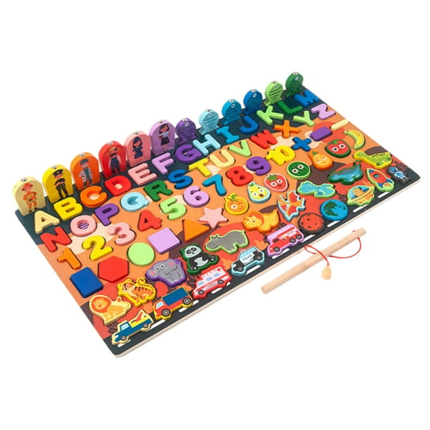 1 Set Baby cognition jugando jugando niños rompecabezas juguete (colorido)