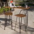 thumbnail image 4 of Miekor Furniture Denali Industial Wood And Metal Bar Set 97153, 4 of 12
