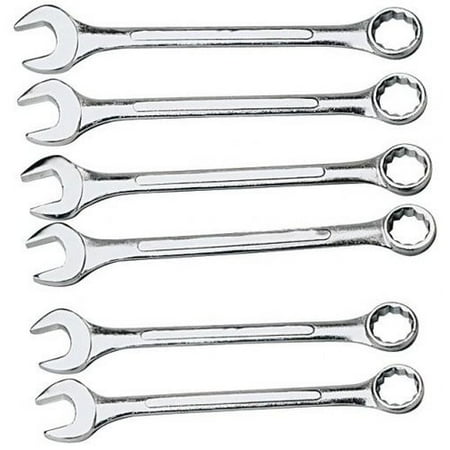 Mechanics Tools S/6 6-Piece Jumbo Combination Wrench Set