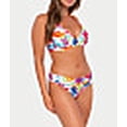 thumbnail image 3 of Printed Muse Halter Bikini Top Swimsuit, 3 of 6