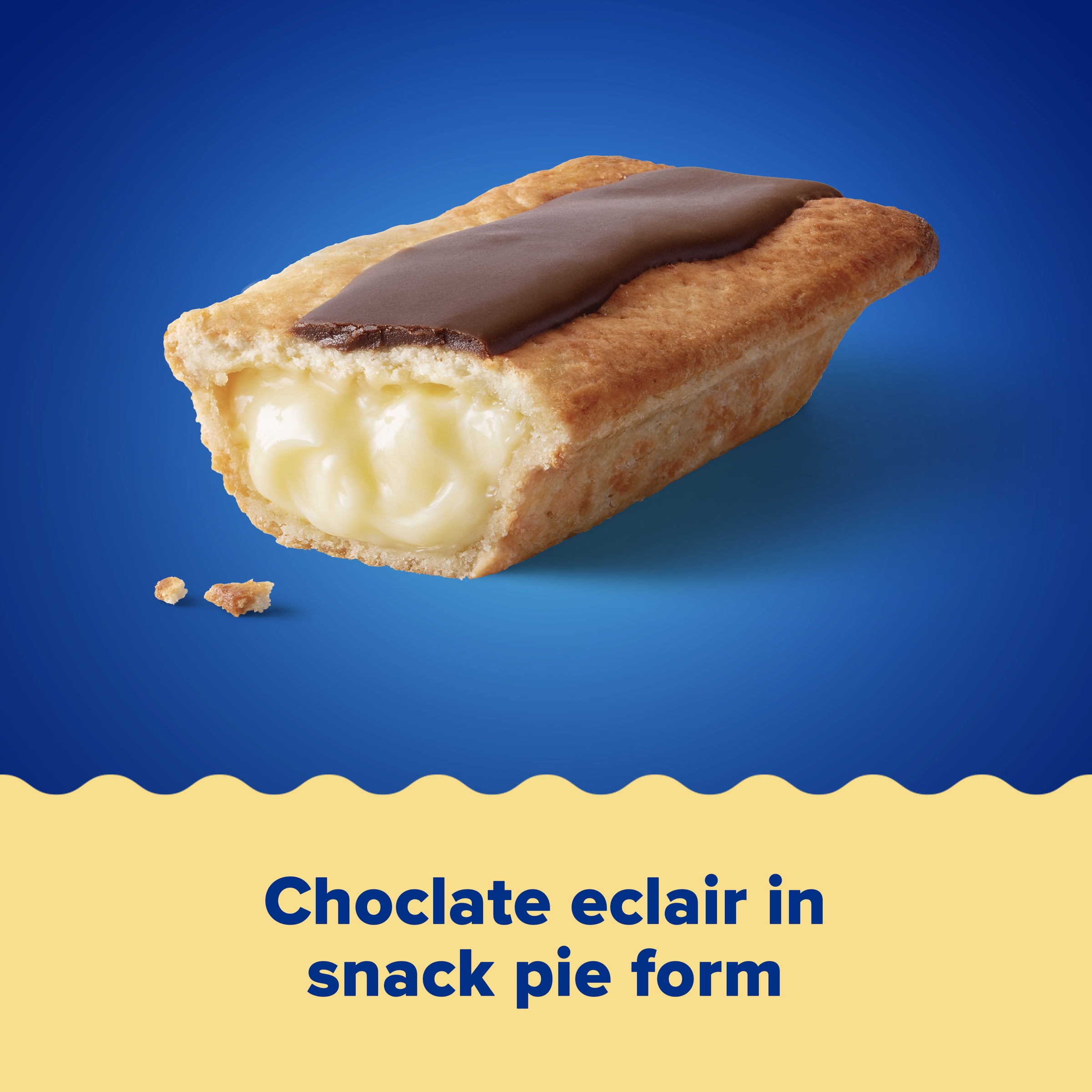Tastykake Baked Tasty Klair, Chocolate Iced Pie, 4 ounces