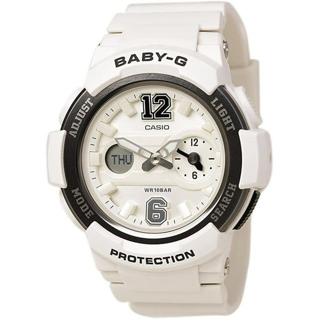 Reloj CASIO BGA-210-7B1CR Baby-G Tide Graph-Blanco