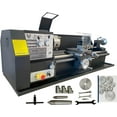 thumbnail image 3 of Heavy-duty Precision Metal Bench Lathe 10.2"*27.6" AC Motor Variable-Speed Turning Machine Precision Mini Lathe, 3 of 12
