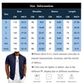 thumbnail image 3 of Full Zip T Shirts for Men Short Sleeve Summer Lightweight Cardigans with Pockets Casual Athletic Workout Shirts, 3XL, 3 of 8