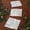 Square Marble - Set of 3, variant on Stepping Stones Outdoor Walkway - 12" River Rock Landscaping Decorative Stepping Stones - Set of Three (3) - Backyard Decor Garden Pavers for Outside Walkway