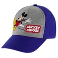 thumbnail image 1 of Gorra de béisbol Disney Mickey Mouse azul/gris para niños de 2 a 4 años, 1 of 7