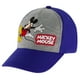 thumbnail image 1 of Gorra de béisbol Disney Mickey Mouse azul/gris para niños de 2 a 4 años, 1 of 7