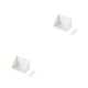 thumbnail image 2 of Matsuzay Estante montado en la pared, decodificador de TV de plástico, estante para enrutador, soporte de almacenamiento, soporte para Blanco 2piezas, 2 of 6