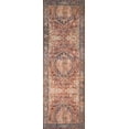 thumbnail image 5 of Loloi Layla Printed Oriental Distressed Red / Navy Area Rug, 5 of 6