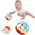 thumbnail image 3 of Toys for Kids! Fwttom Baby Rattles 0-6 Months, Soothing Early Educational Baby Toys, Boil-Safe Soft Rubber Toddler Toys Hand Rattles for Babies 0-6 Months, 3 of 8