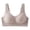 Gray, variant on Women's Ribbed Seamless Soft Smooth Pull On Bras Wirefree Light Support Padded Bralettes Full Coverage Lift Comfort Sleep Everyday Bra, M-XXL