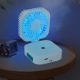 thumbnail image 2 of Humidificador De Aire Acondicionado Recargable Usb De Verano Con Ventilador Plegable De Mano Con Luz De Noche Led Colorida Yuarrent OD016612-04, 2 of 4