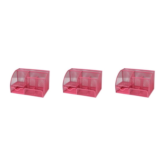 Seitruly Organizador de escritorio de malla para accesorios de oficina, seguro, duradero, sin rebabas, organizador de escritorio, oficina, no Type1 NO1