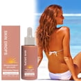 thumbnail image 4 of 1/2/3pcs Self Tanning Health Drops Promoting Skin Health And Vegetarian And Natural Formula No Exposure Action All Over The Body 50ml, 4 of 9