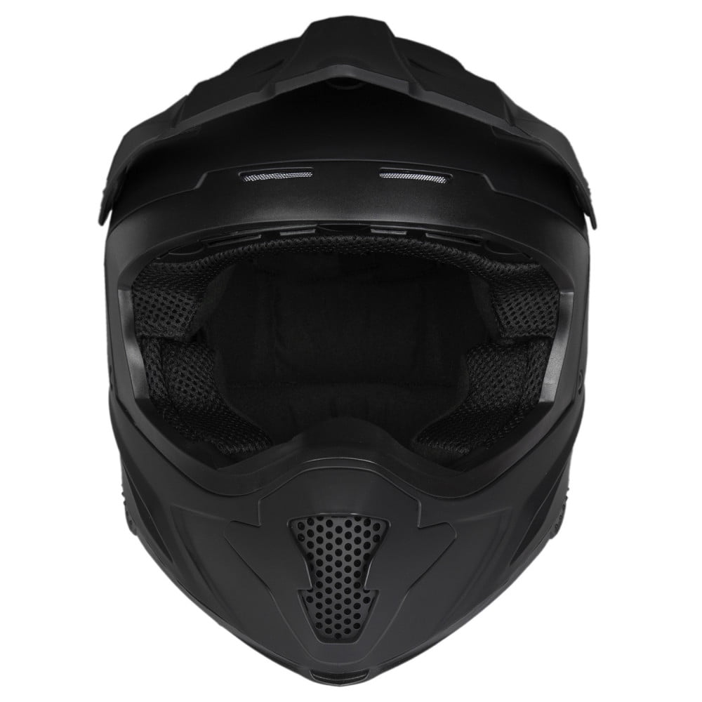 Raider Z7 MX ATV Off-Road Adult Helmet DOT Approved - Matte Black - Small